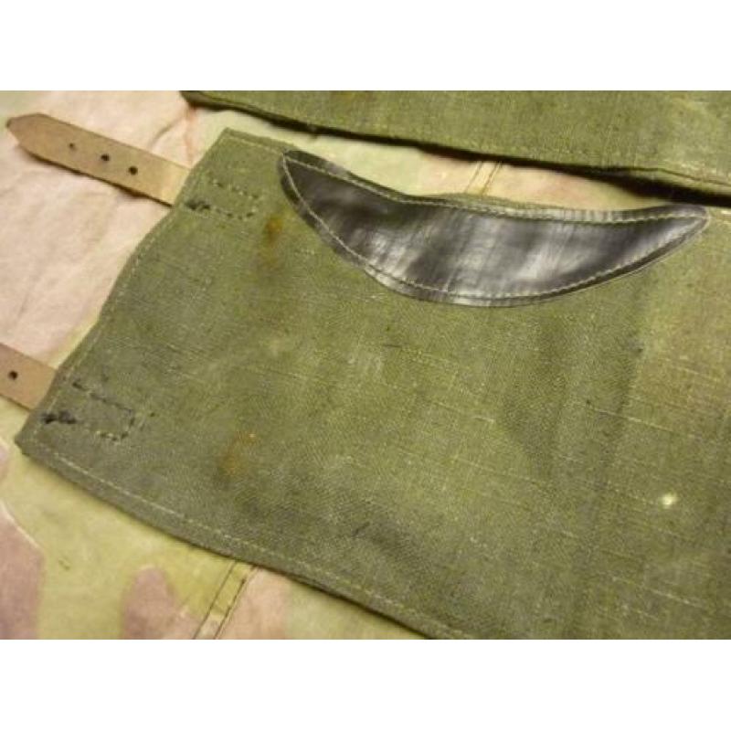 Polizei WW2 gamaschen RBN gestempeld.