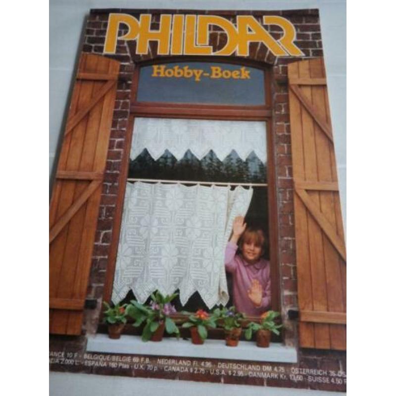PHILDAR Hobby-Boek HAKEN nr.6 (44 patronen)