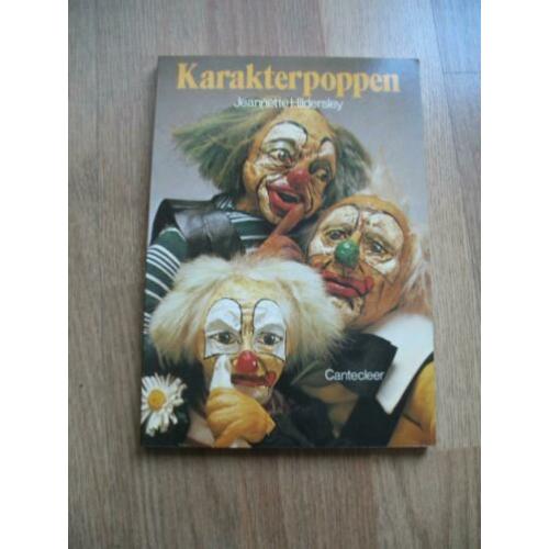 Boekje Karakter Poppen ( Clowns en Andere )??Mooi Vintage