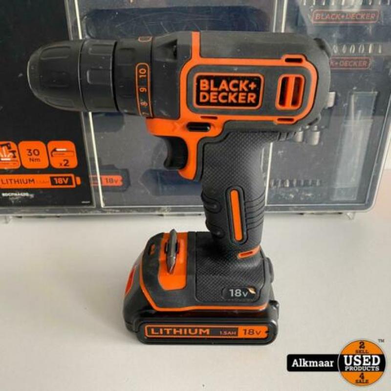 Black & Decker BDC718AS20 + 80delige Accesoireset Compleet i
