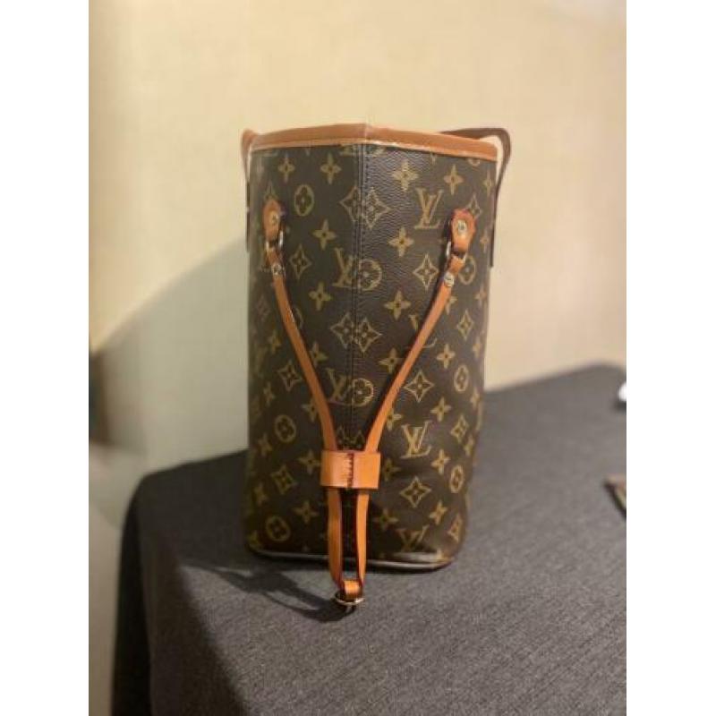 Louis Vuitton sign Shopper donker Monogram