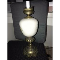 Mooie lampen voet op koperen poot