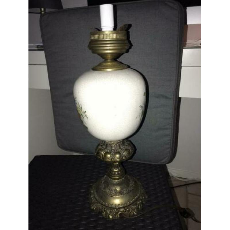 Mooie lampen voet op koperen poot