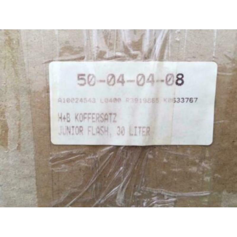 Hepco en Becker koffers Junior Flash 30 liter NIEUW