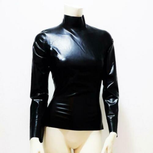 Latex top zwart sexy trendy kinky NIEUW mt. 42/44 L: 50,-