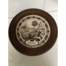 12 Dierenriem ronde wandborden van 22 cm doorsnede