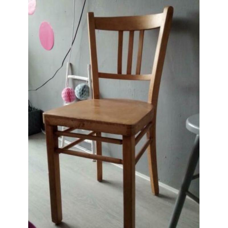 Vintage keukenstoel eetkamerstoel