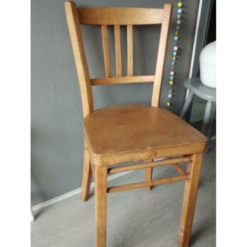 Vintage keukenstoel eetkamerstoel