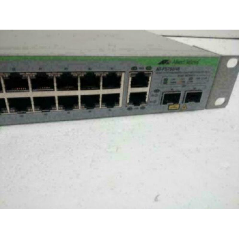 48poorts switch allied telesis at-fs750/48