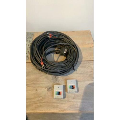 Bose321 speakerkabel ruim 12 meter met demontb stekkers