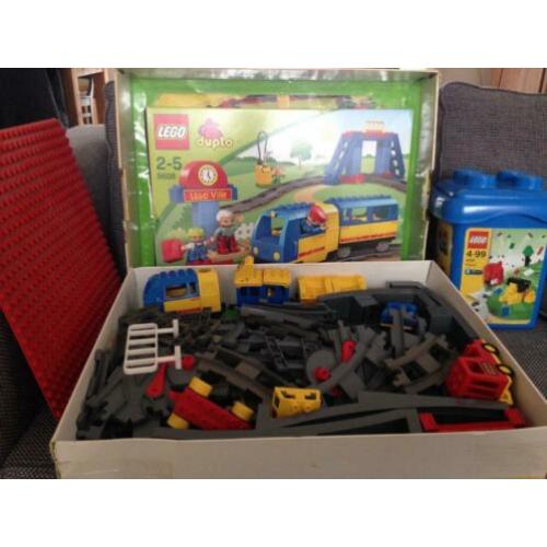 Lego duplo trein met extra rails