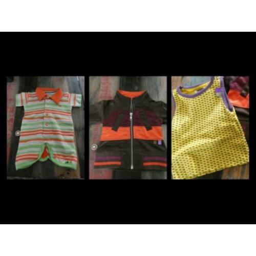 Zomerkleding 4 FF '4funkyflavours' (jongen) maat 50-56 (3x)