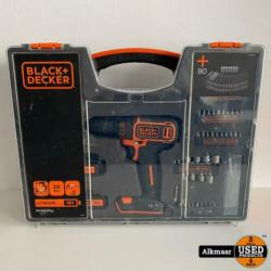 Black & Decker BDC718AS20 + 80delige Accesoireset Compleet i
