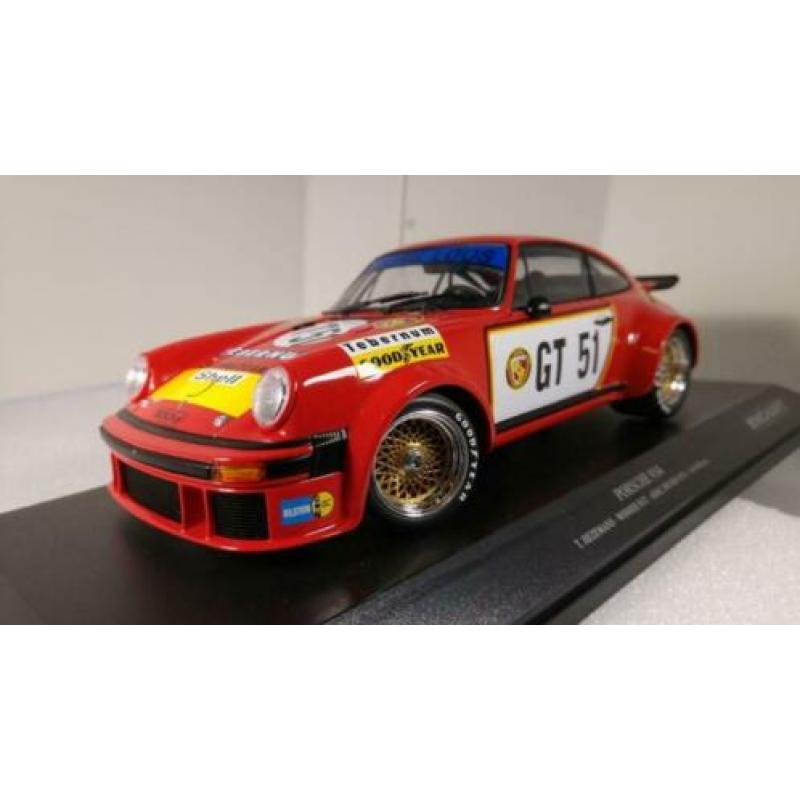 MiniChamps - 1:18 - Porsche 934 Toine Hezemans Winnaar EGT