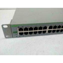 48poorts switch allied telesis at-fs750/48