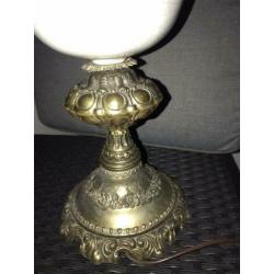 Mooie lampen voet op koperen poot