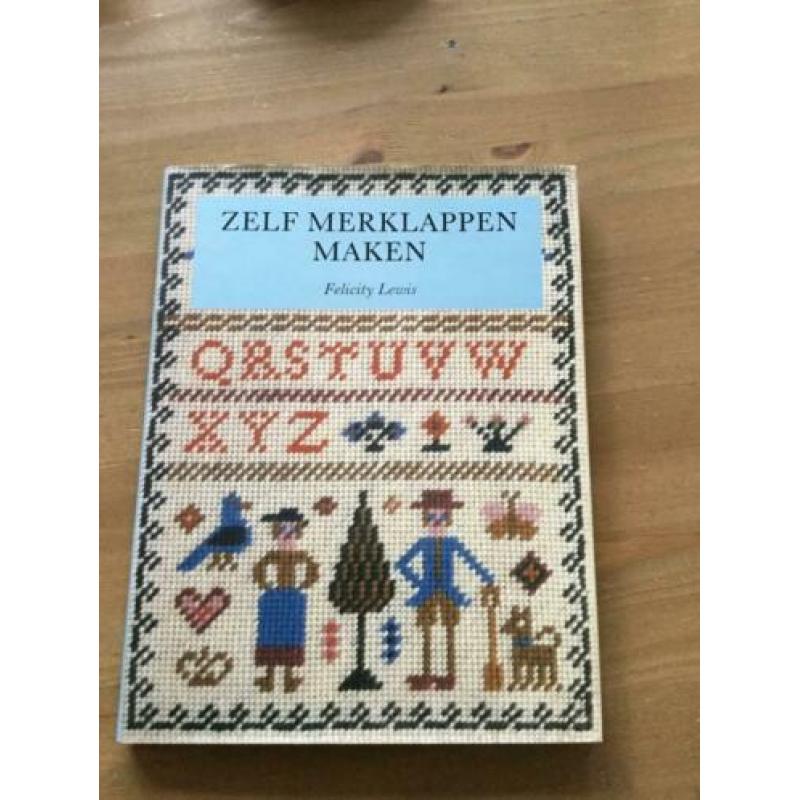 Zelf merklappen maken, F. Lewis, telpatronen etc.