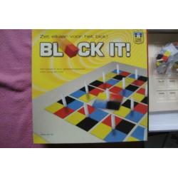 BORDSPEL BLOCK IT ! VAN GAMES MASTERS 1tot4sp. 3.95euro