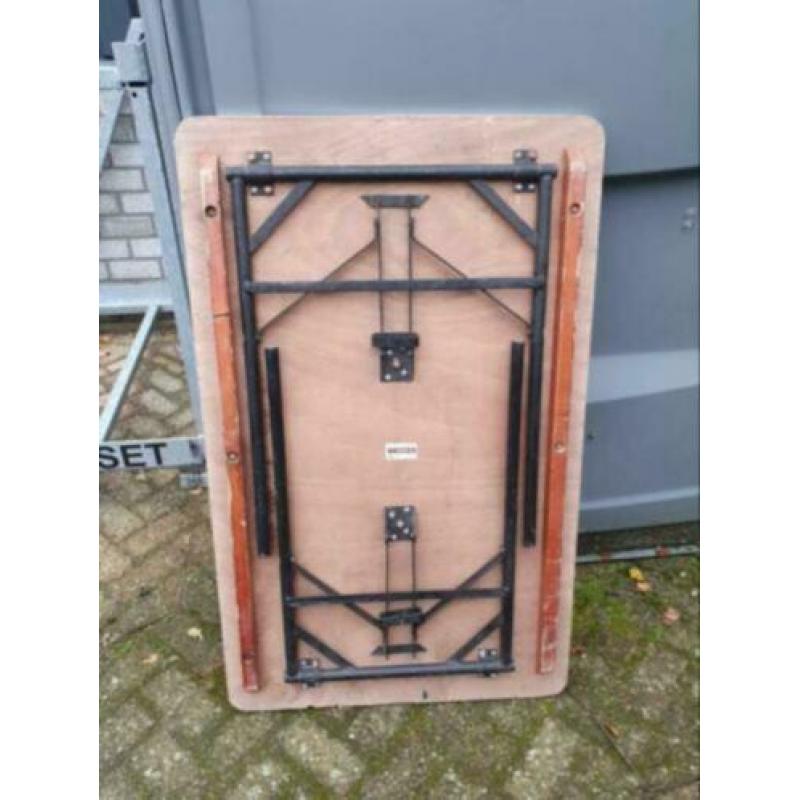 Klaptafel, buffettafel Rechthoekig, 122x76 cm