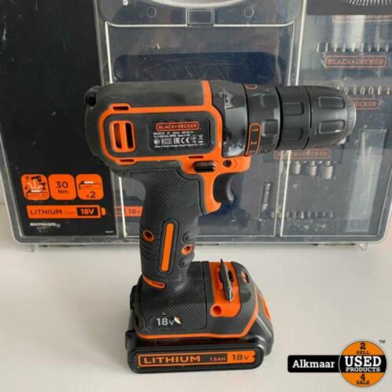 Black & Decker BDC718AS20 + 80delige Accesoireset Compleet i