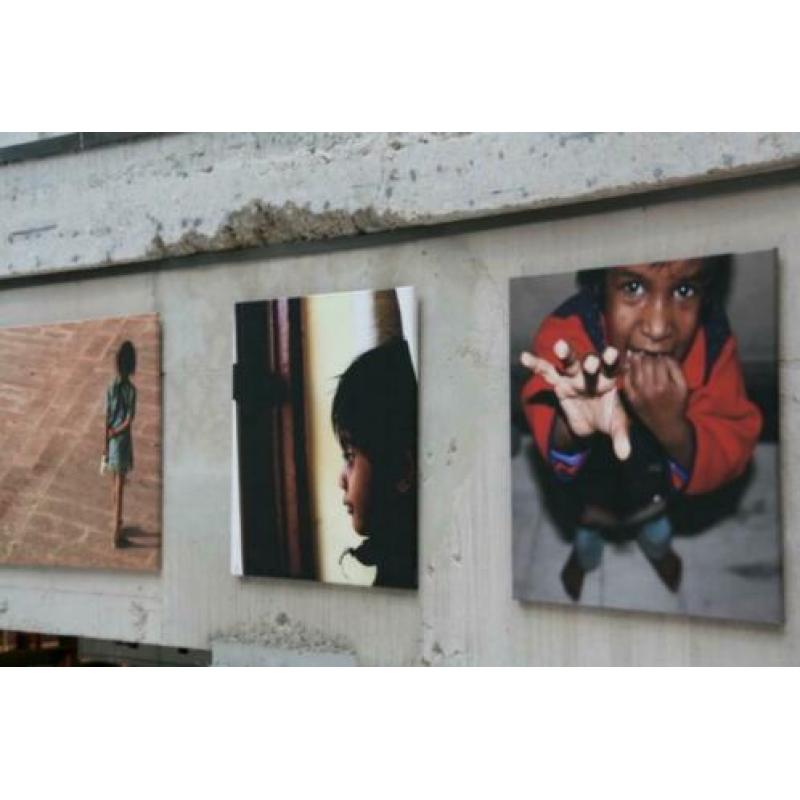 India foto's canvas afdruk van expositie Delft Dok