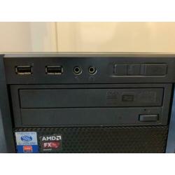 Antec computer case (inc coolermaster led fans)
