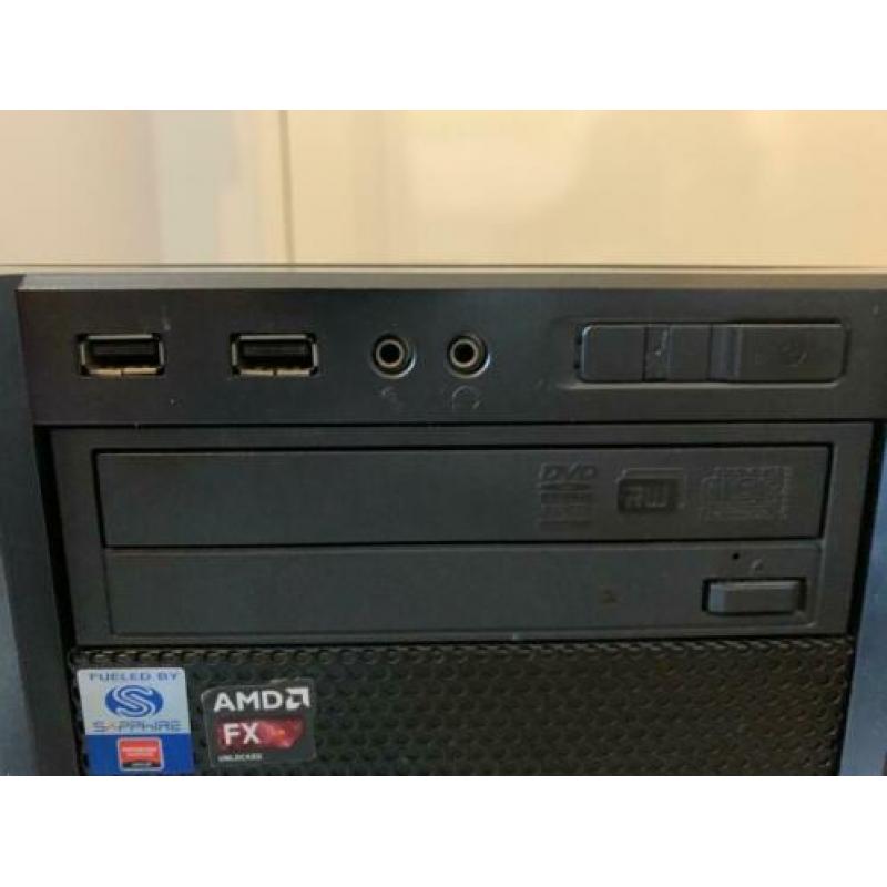 Antec computer case (inc coolermaster led fans)