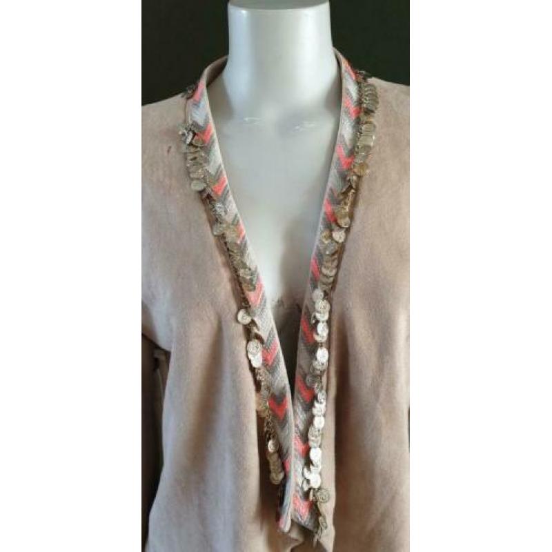 NETTE boho ibiza AMBIKA vest / jasje mt L 42/44, vestje, jas