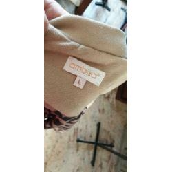 NETTE boho ibiza AMBIKA vest / jasje mt L 42/44, vestje, jas