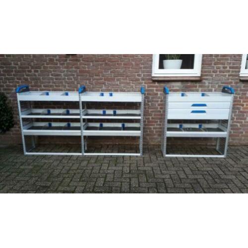 Bedrijfswageninrichting vw transporter, sortimo