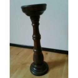 asbak staand( hout)