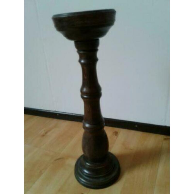 asbak staand( hout)