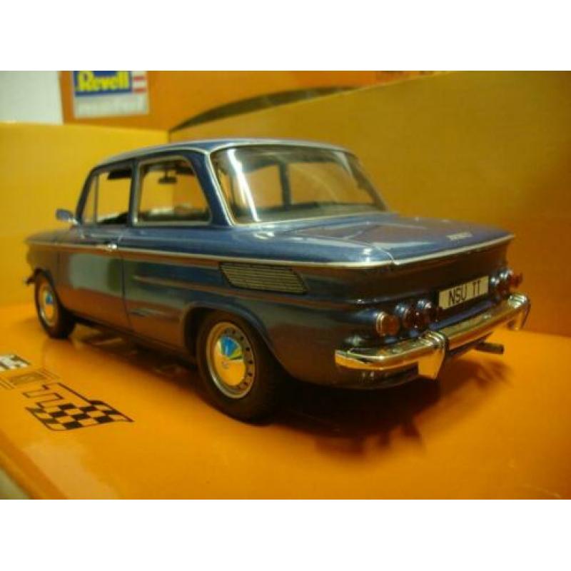 NSU TT blauw Revell 1:18 KRD