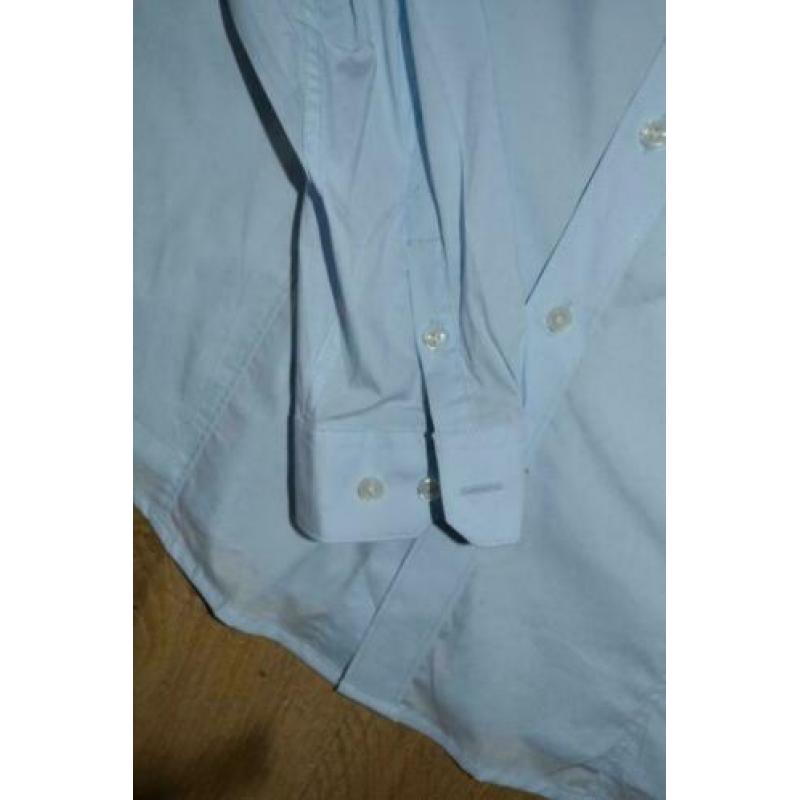 Licht blauwe overhemdblouse G-Star maat L