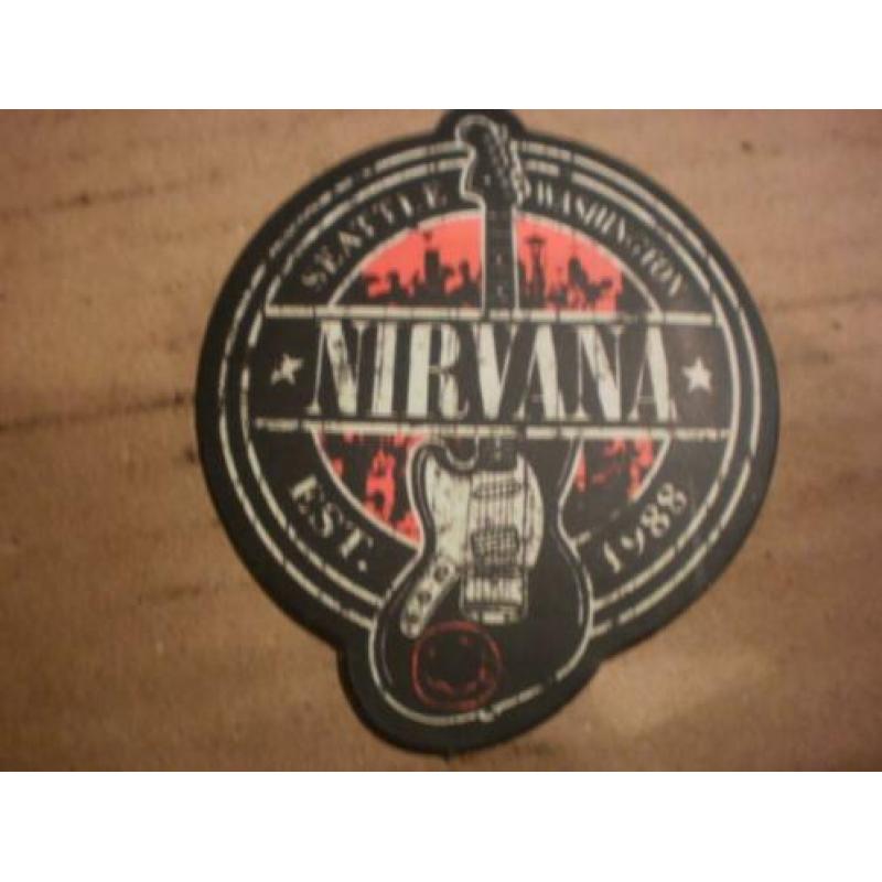 3 Nirvana Stickers