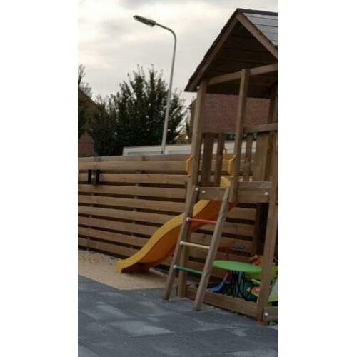 Houten speelhuis /speelhuisje Jungle Gym