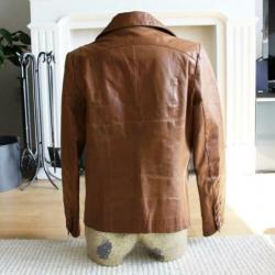 Leren Zoï Dames Jas (M) winterjas