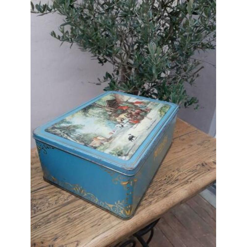 Engelse brocante toffee blik