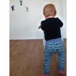 Babybroek voor over wasbare luier heen