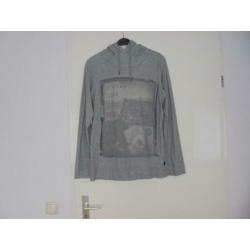 CHASIN mooie Grijze trui/sweater maat L Als nieuw
