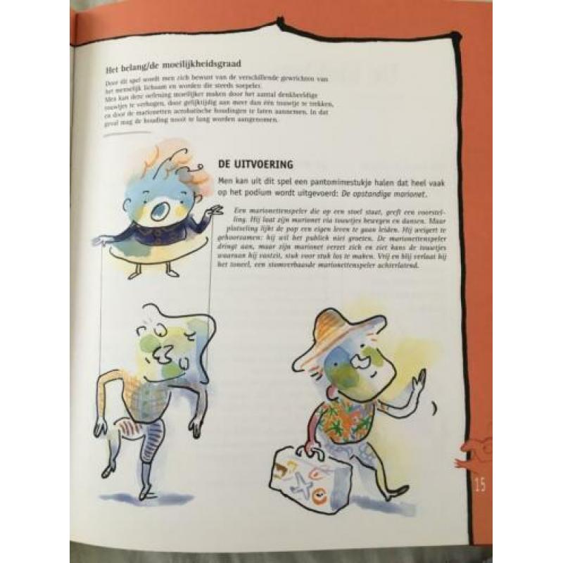 Technieken voor Sketches en Toneelstukjes.Speelse oefeningen