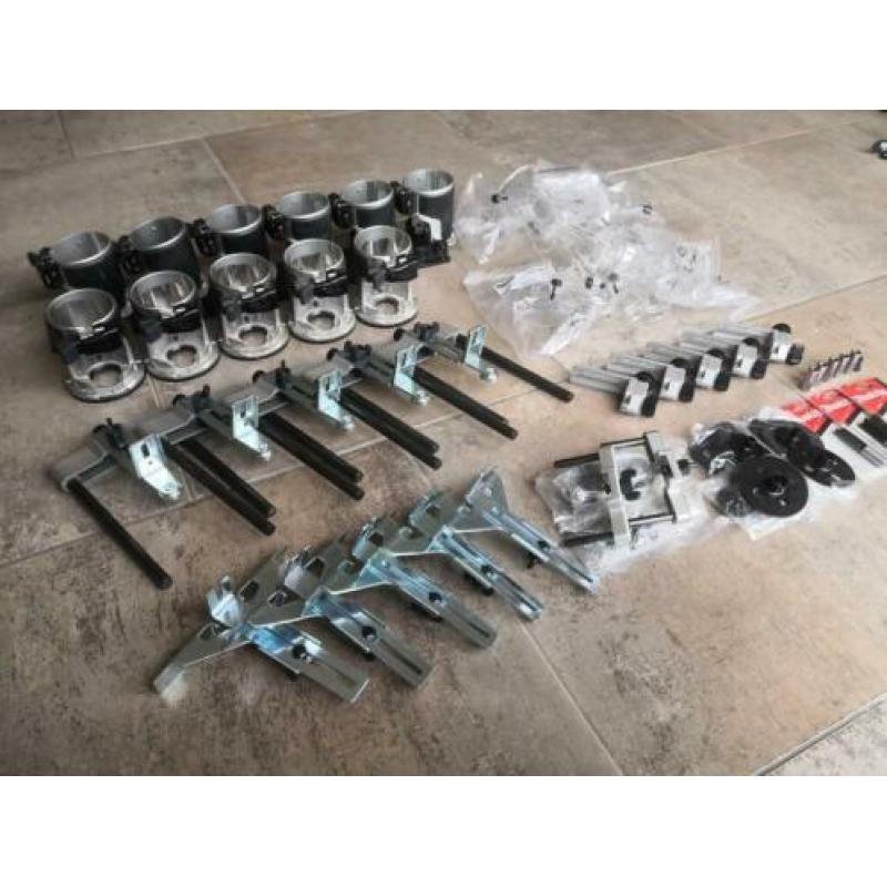 Makita (accu) freesmachine onderdelen / geleiders / etc!!