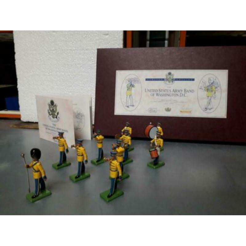 U.S ARMY BAND SET van WILLIAM BRITAIN mint in OVP
