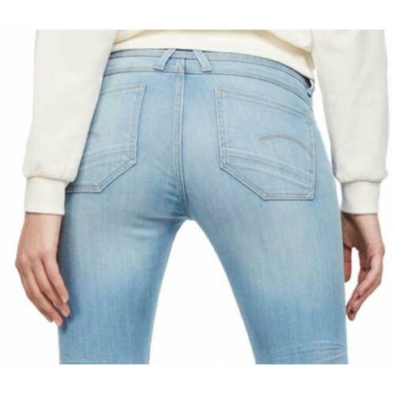 G-star Luna mid super skinny ankle maten 25 26 27 L 30 32 34