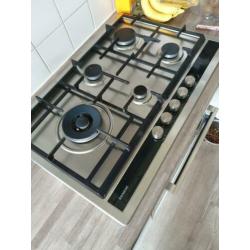 Siemens studioline inbouw oven en 5pits gasstel