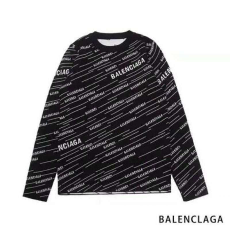 Balenciaga Trui Allover Logo Nieuw