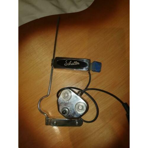 Jaren 60 schaller pickup met jaren 50 diarmond electronics