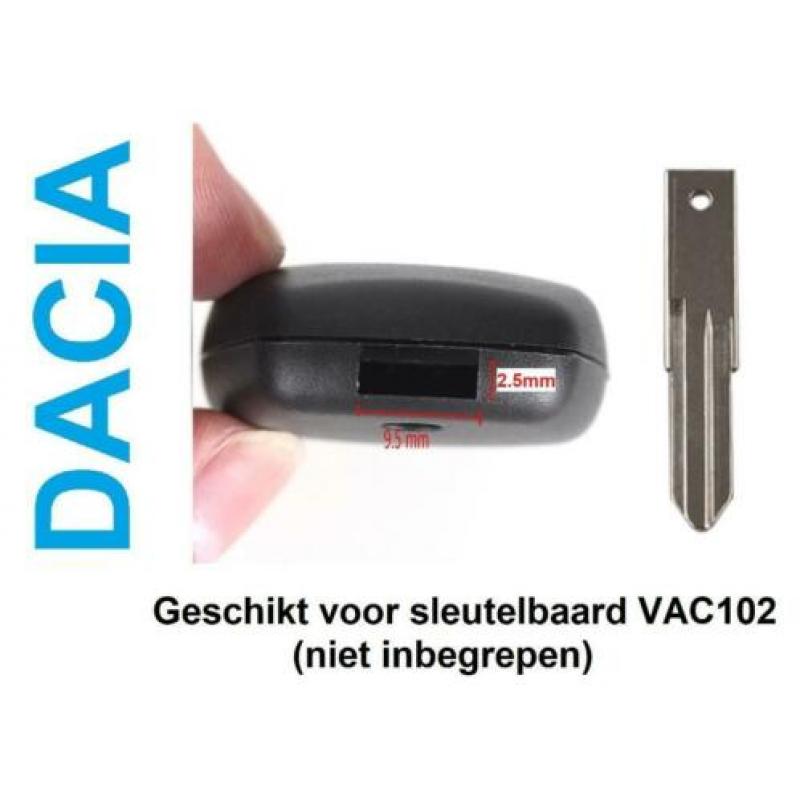 Dacia Sleutelbehuizing Duster Logan Lodgy Sandero Renault