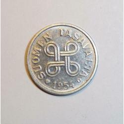 Munten Finland, 1954 - 1971