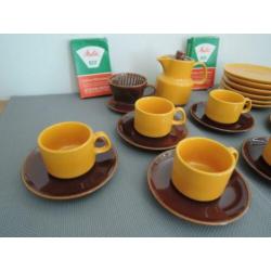 Onbeschadigd vintage Melitta kinder koffie serviesje